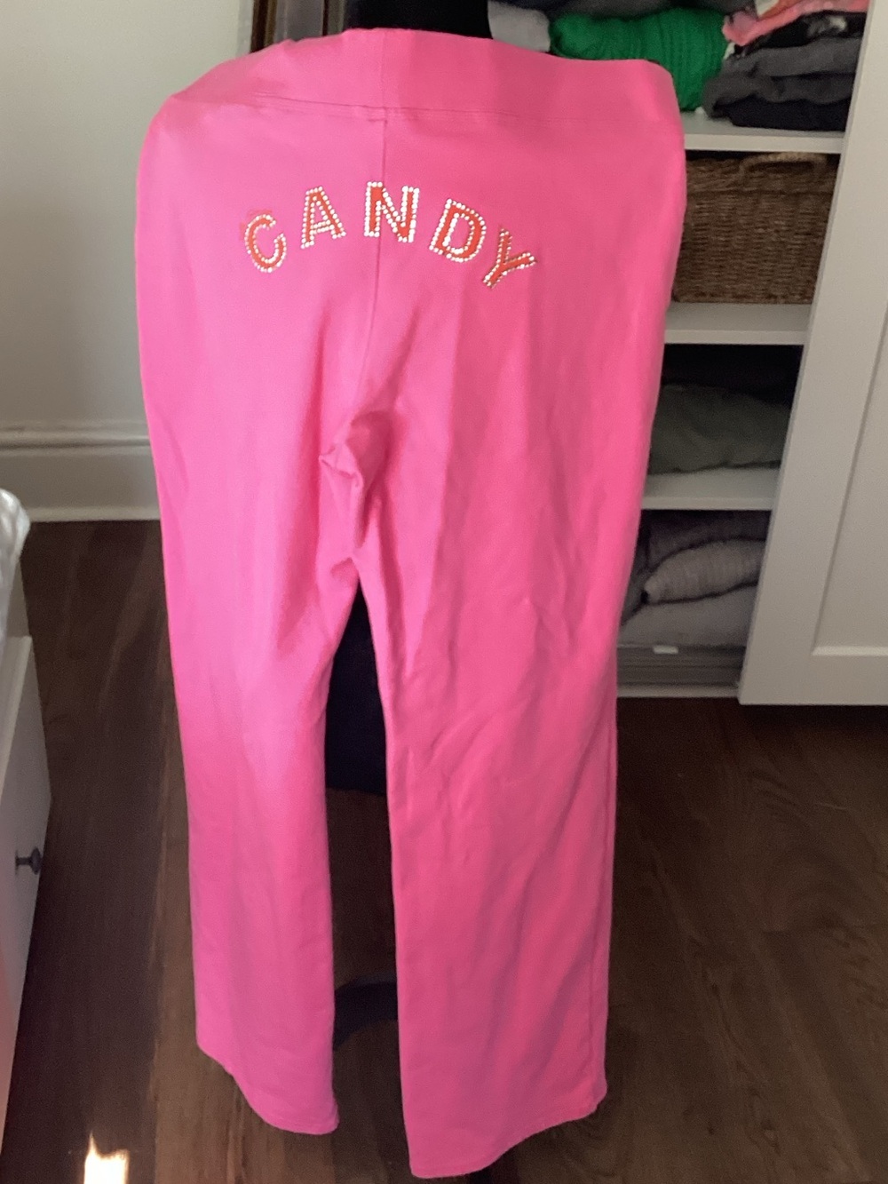 VINTAGE La SENZA Pink "CANDY" Track Pants